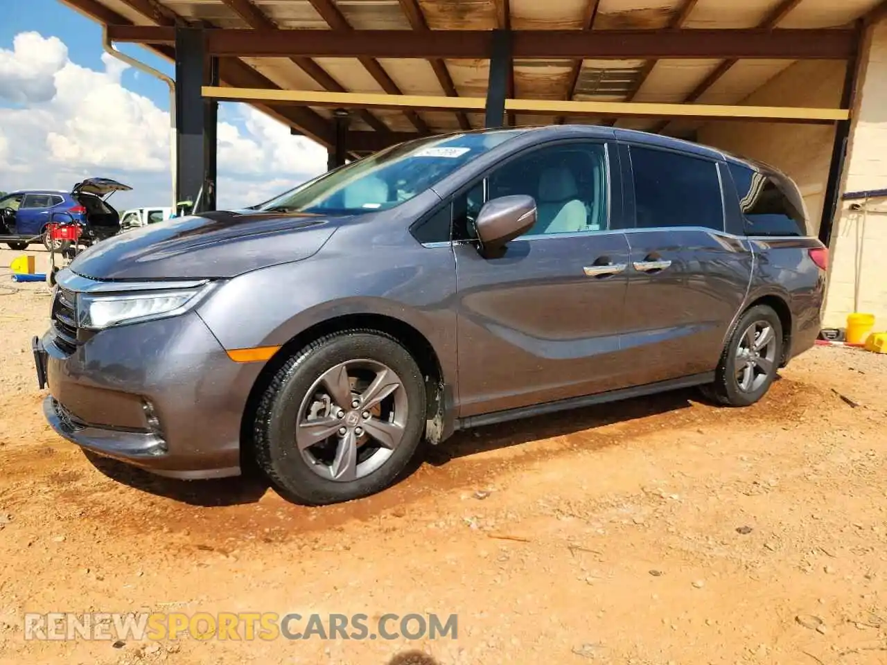 1 Фотография поврежденного автомобиля 5FNRL6H54NB010766 HONDA ODYSSEY 2022