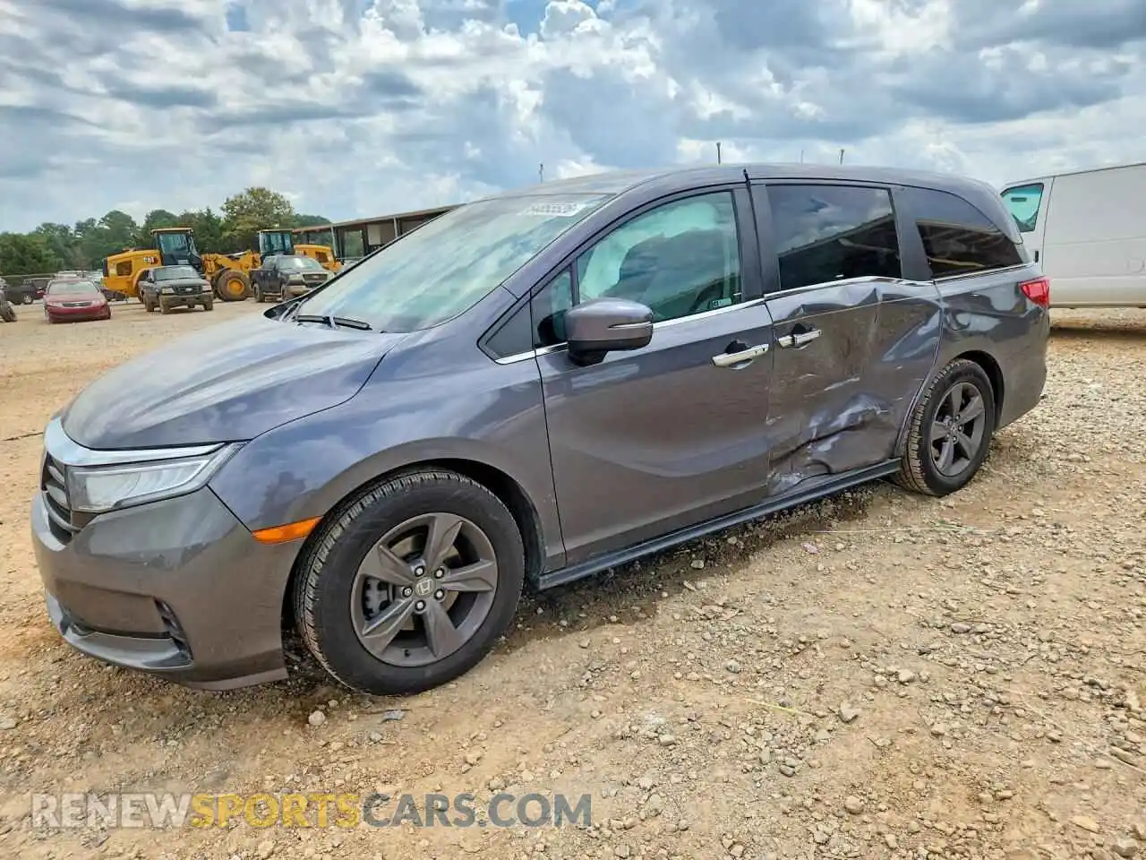 1 fotografías del automóvil dañado 5FNRL6H54NB011271 HONDA ODYSSEY 2022