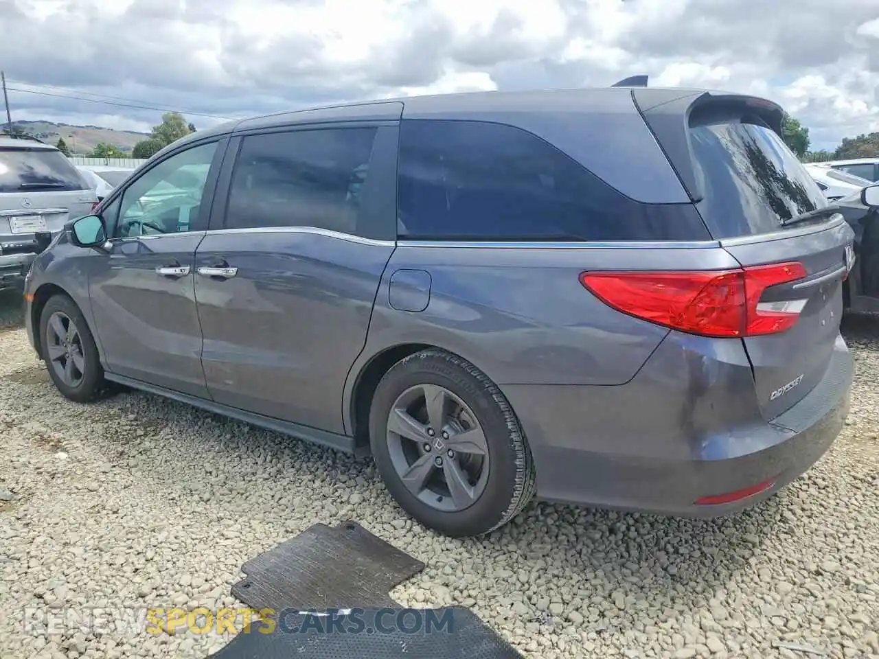 2 fotografías del automóvil dañado 5FNRL6H54NB044755 HONDA ODYSSEY 2022