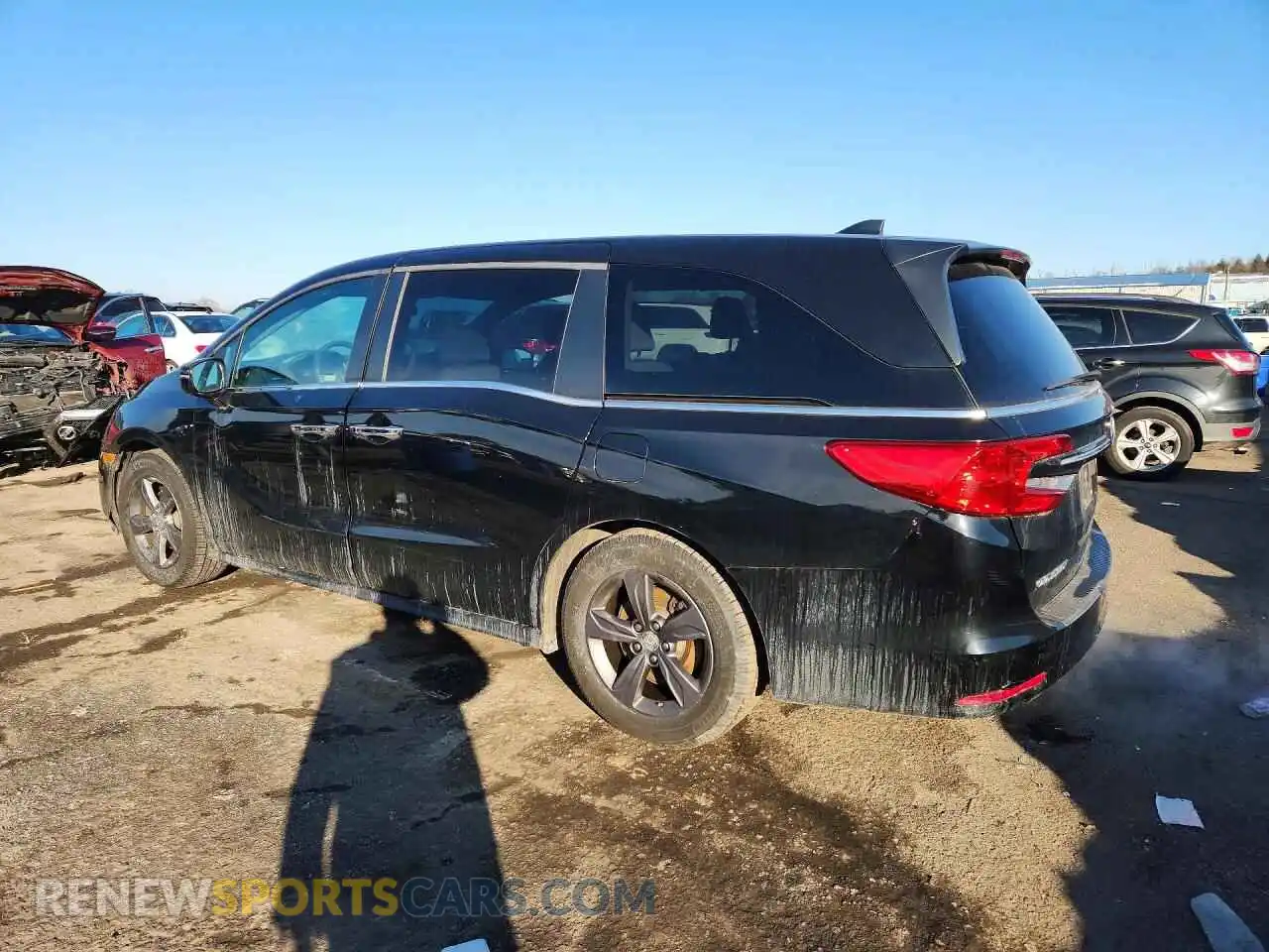 2 Photograph of a damaged car 5FNRL6H57NB022524 HONDA ODYSSEY 2022