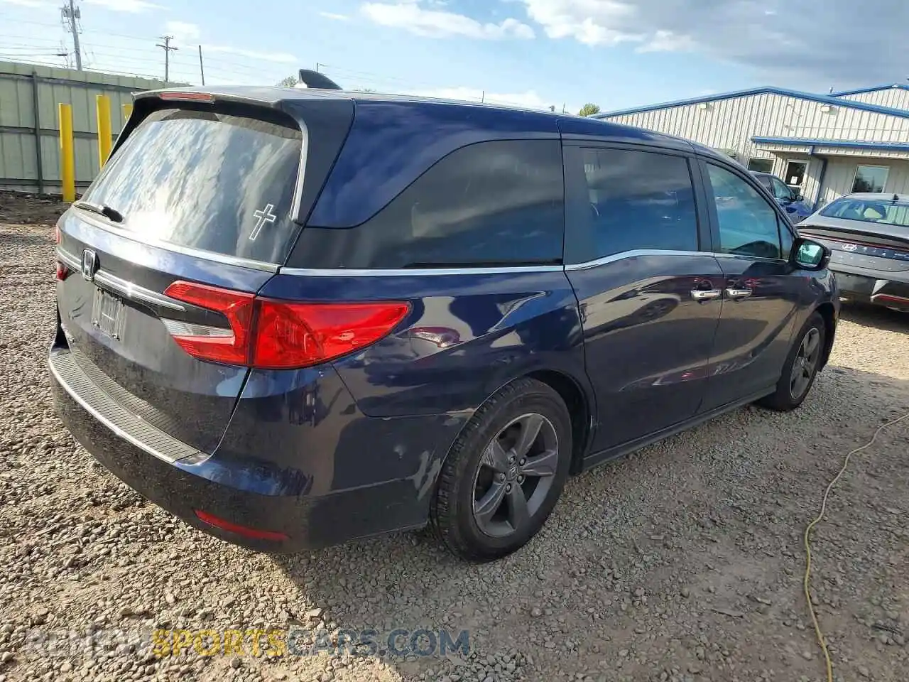 3 Photograph of a damaged car 5FNRL6H57NB035211 HONDA ODYSSEY 2022