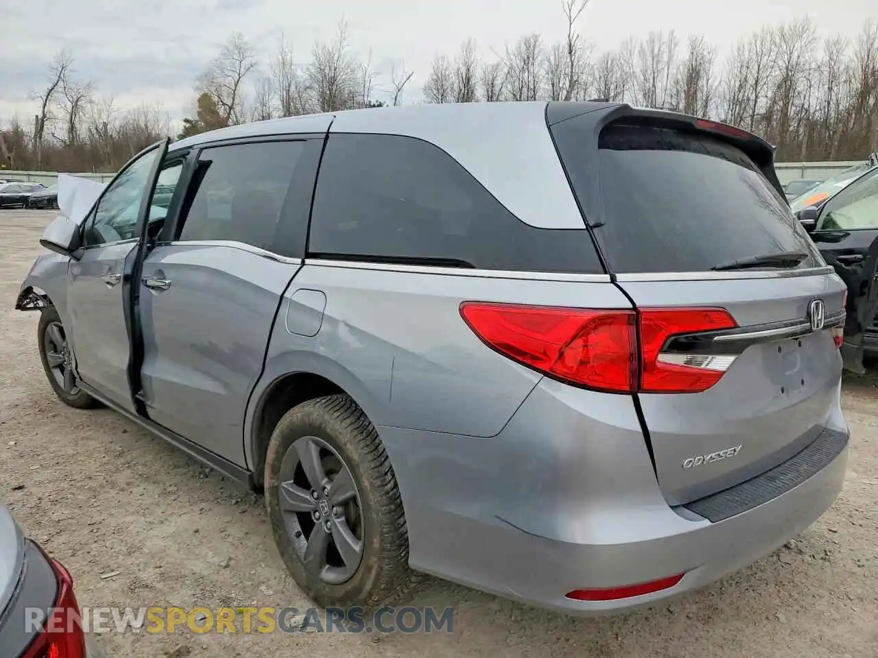 2 Photograph of a damaged car 5FNRL6H58NB030955 HONDA ODYSSEY 2022