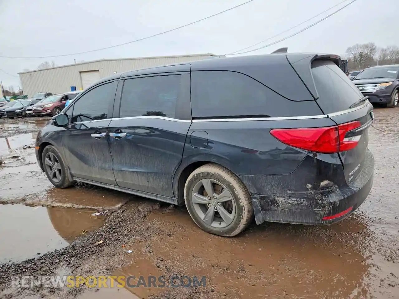 2 Photograph of a damaged car 5FNRL6H58NB035931 HONDA ODYSSEY 2022