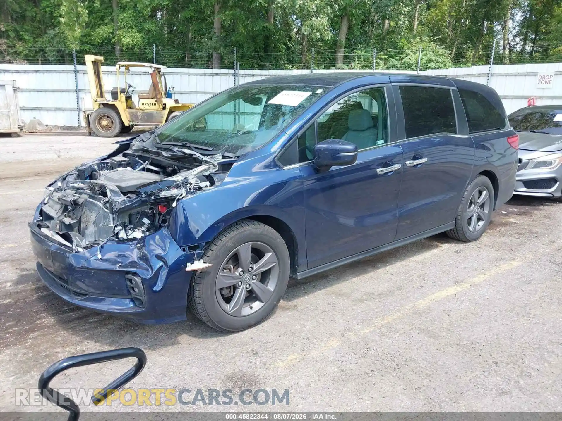 2 Фотография поврежденного автомобиля 5FNRL6H59NB035257 HONDA ODYSSEY 2022