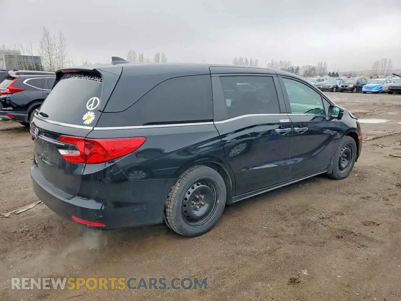 3 Photograph of a damaged car 5FNRL6H64NB500388 HONDA ODYSSEY 2022