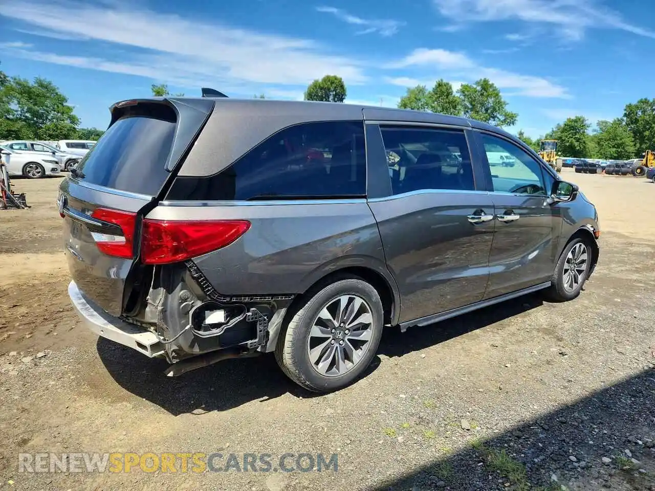 3 Фотография поврежденного автомобиля 5FNRL6H70NB021572 HONDA ODYSSEY 2022