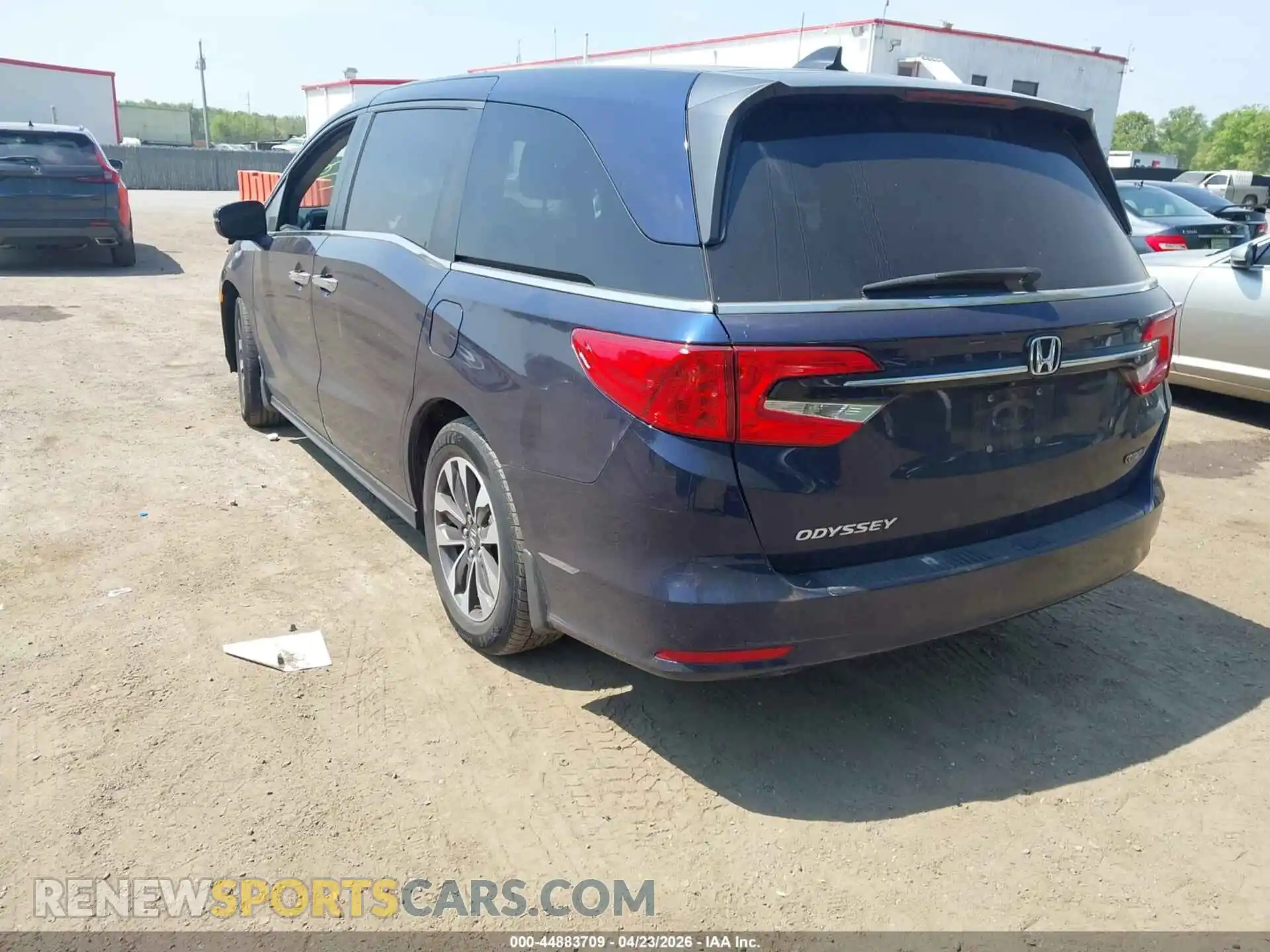 3 Фотография поврежденного автомобиля 5FNRL6H70NB031373 HONDA ODYSSEY 2022