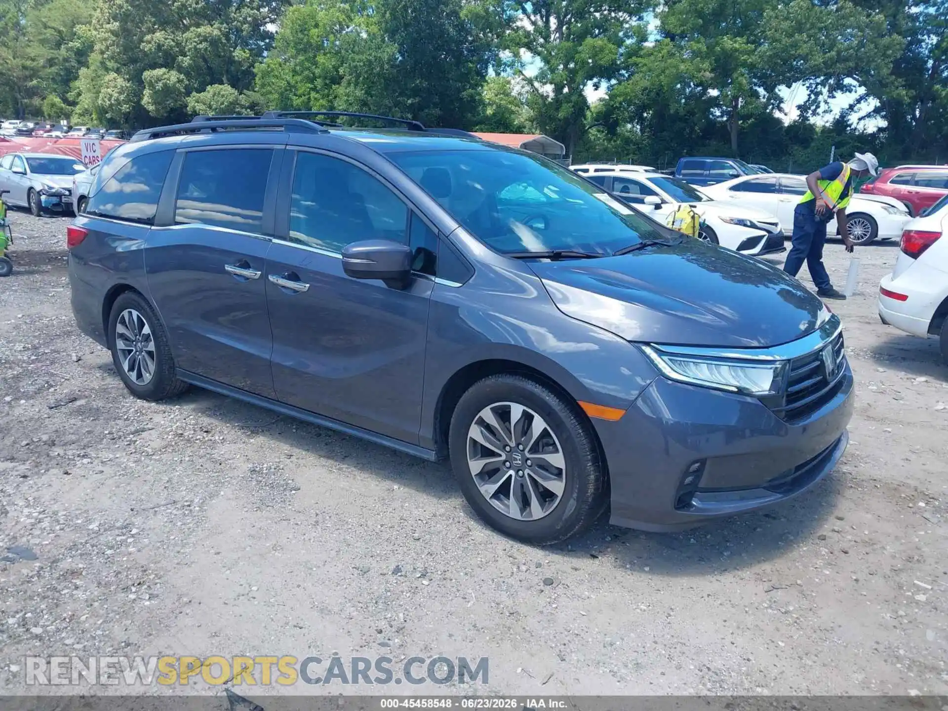 1 Фотография поврежденного автомобиля 5FNRL6H70NB033043 HONDA ODYSSEY 2022