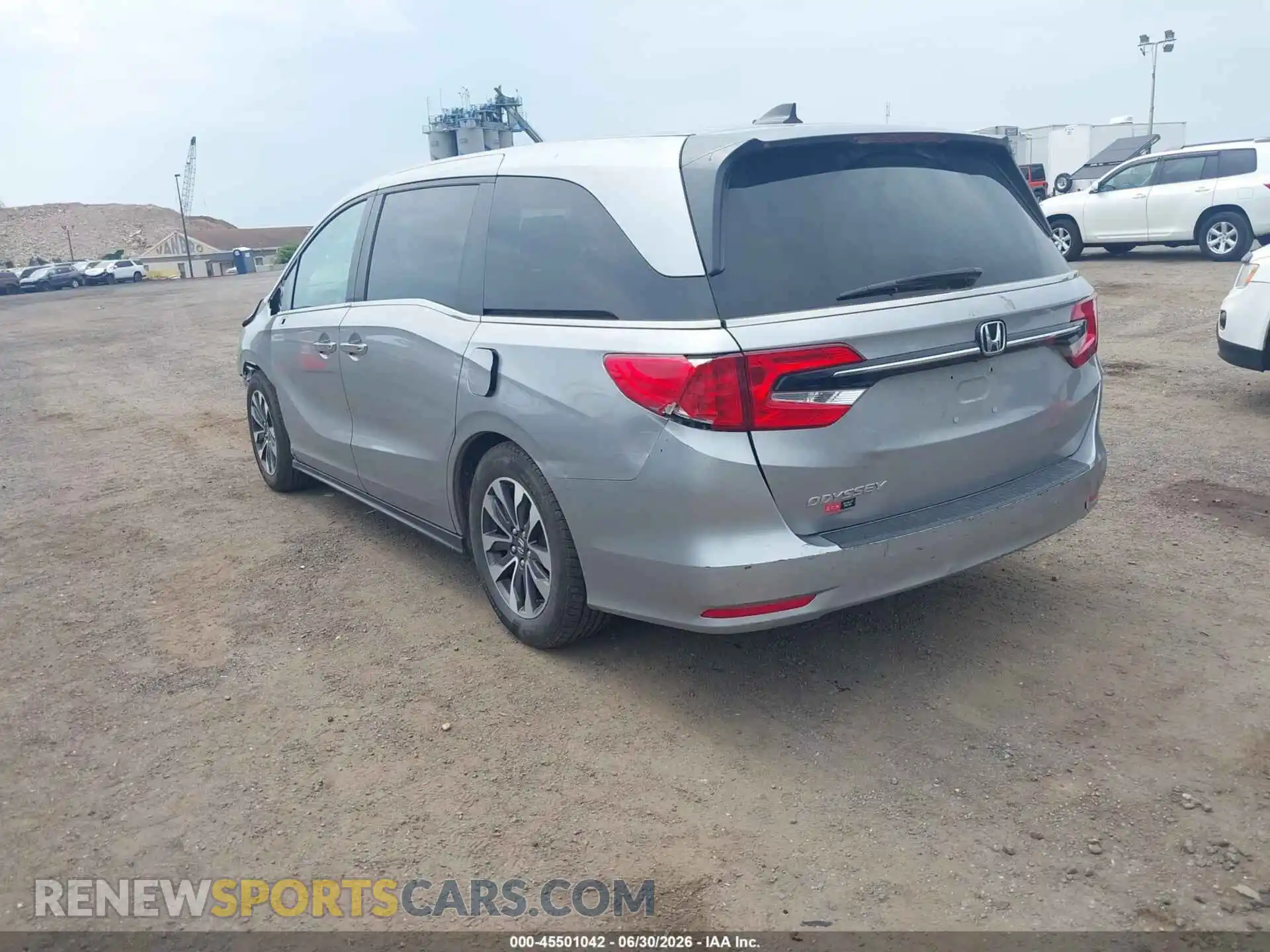 3 Фотография поврежденного автомобиля 5FNRL6H70NB064552 HONDA ODYSSEY 2022