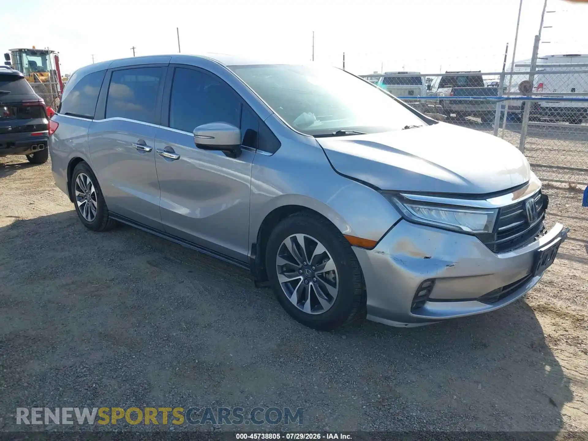 1 Фотография поврежденного автомобиля 5FNRL6H71NB007616 HONDA ODYSSEY 2022