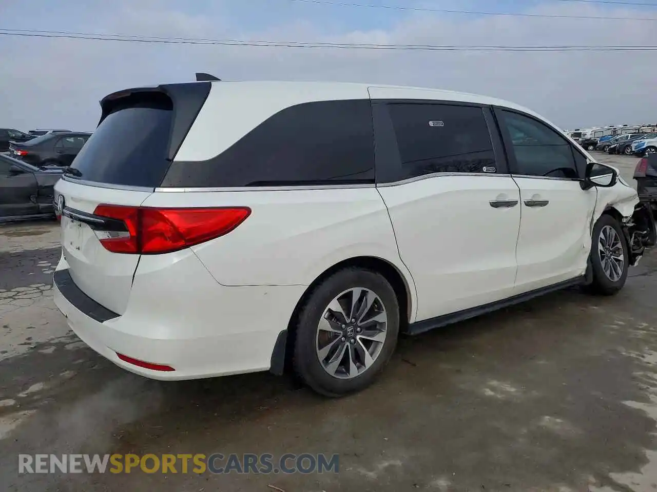 3 Фотография поврежденного автомобиля 5FNRL6H71NB018955 HONDA ODYSSEY 2022