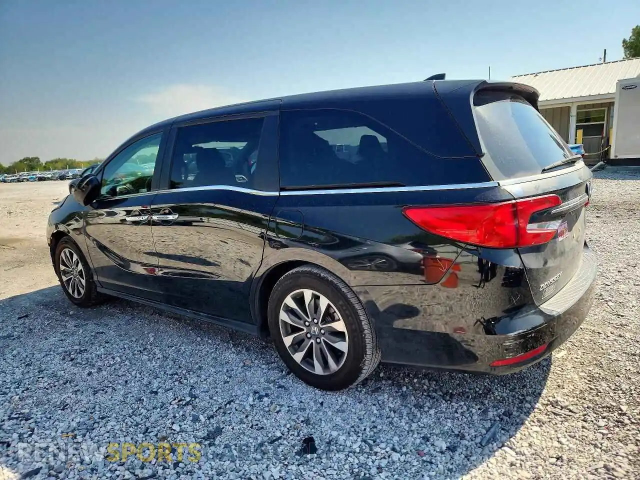 2 fotografías del automóvil dañado 5FNRL6H71NB019913 HONDA ODYSSEY 2022