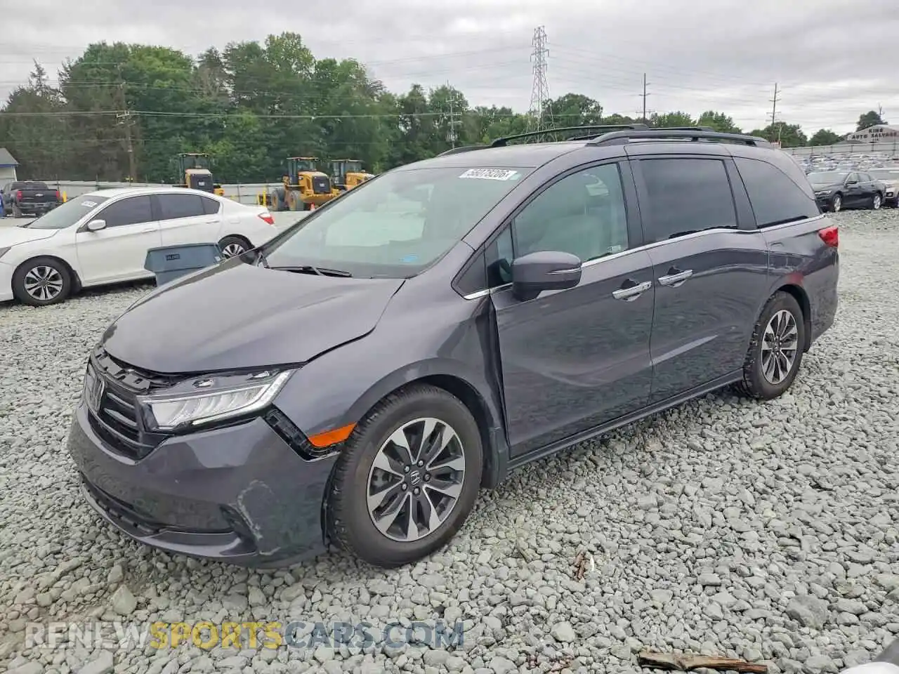 1 Фотография поврежденного автомобиля 5FNRL6H71NB020737 HONDA ODYSSEY 2022