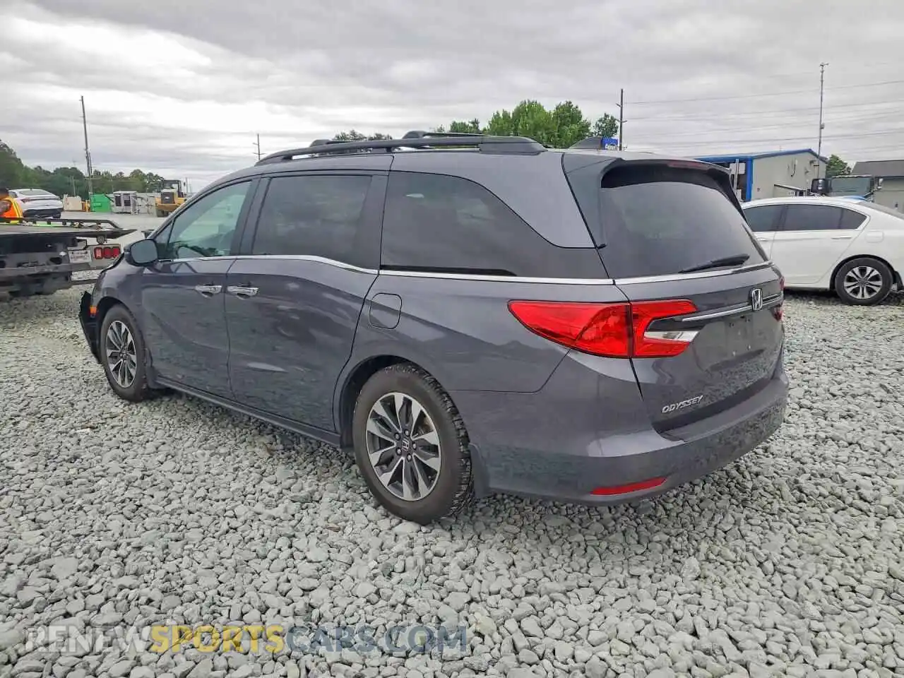 2 Фотография поврежденного автомобиля 5FNRL6H71NB020737 HONDA ODYSSEY 2022