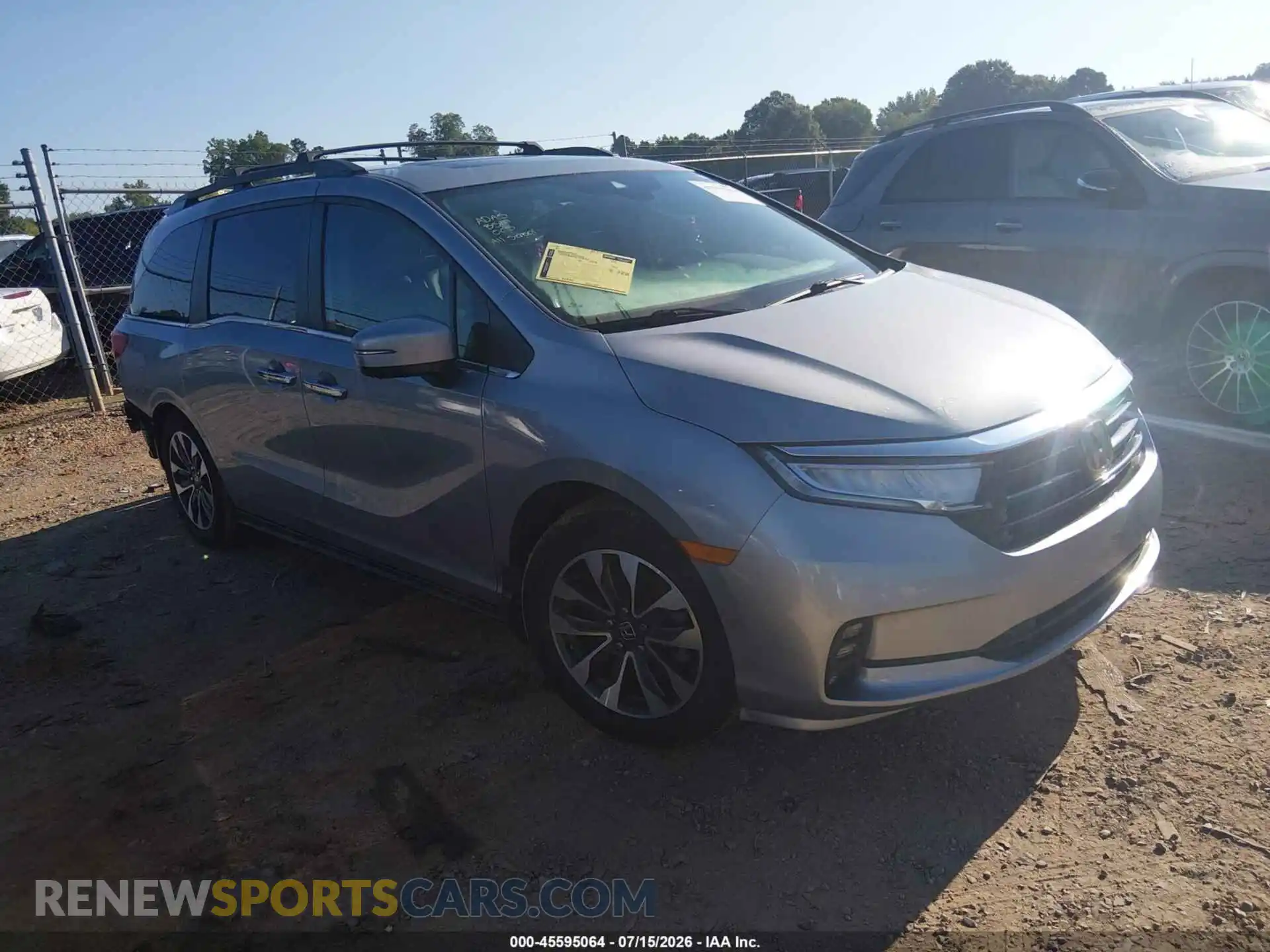 1 Фотография поврежденного автомобиля 5FNRL6H71NB029583 HONDA ODYSSEY 2022