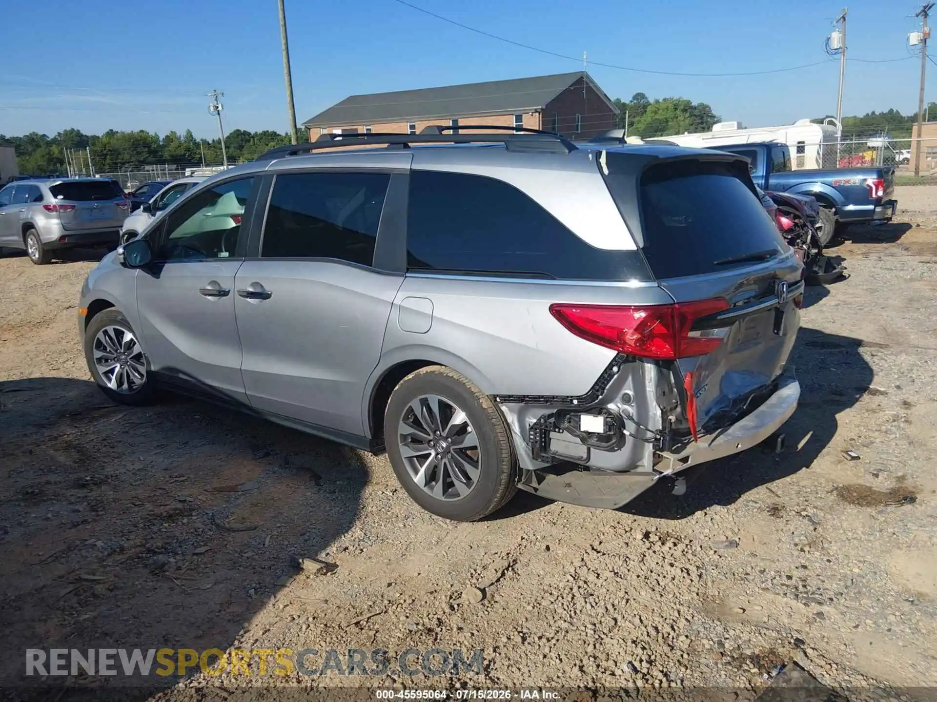 3 Фотография поврежденного автомобиля 5FNRL6H71NB029583 HONDA ODYSSEY 2022