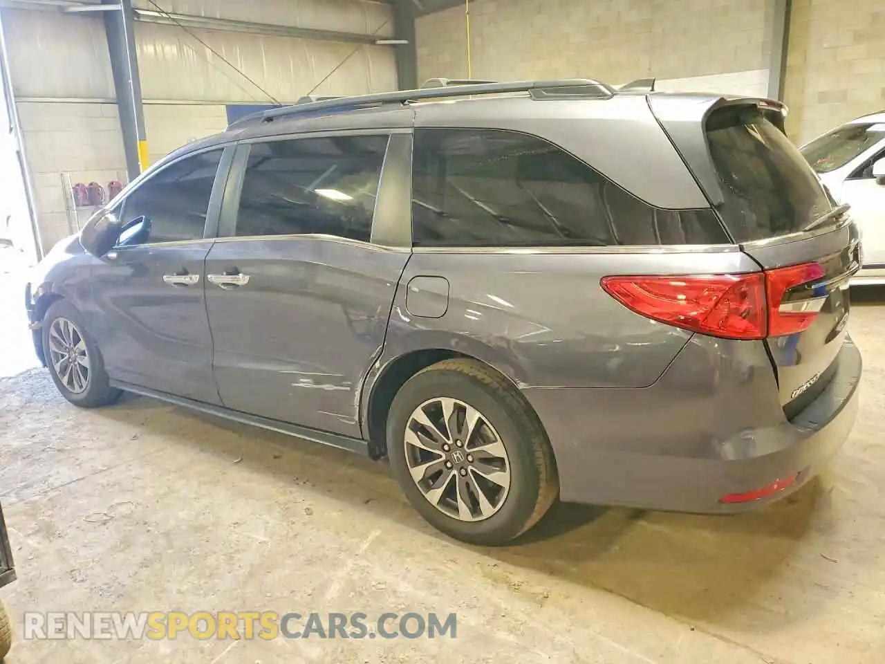 2 Фотография поврежденного автомобиля 5FNRL6H71NB031866 HONDA ODYSSEY 2022