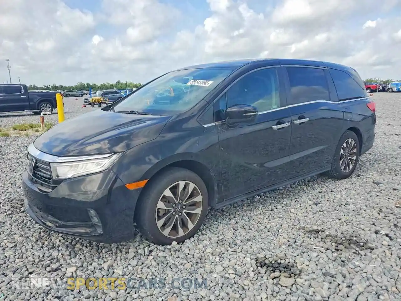 1 Фотография поврежденного автомобиля 5FNRL6H71NB036954 HONDA ODYSSEY 2022
