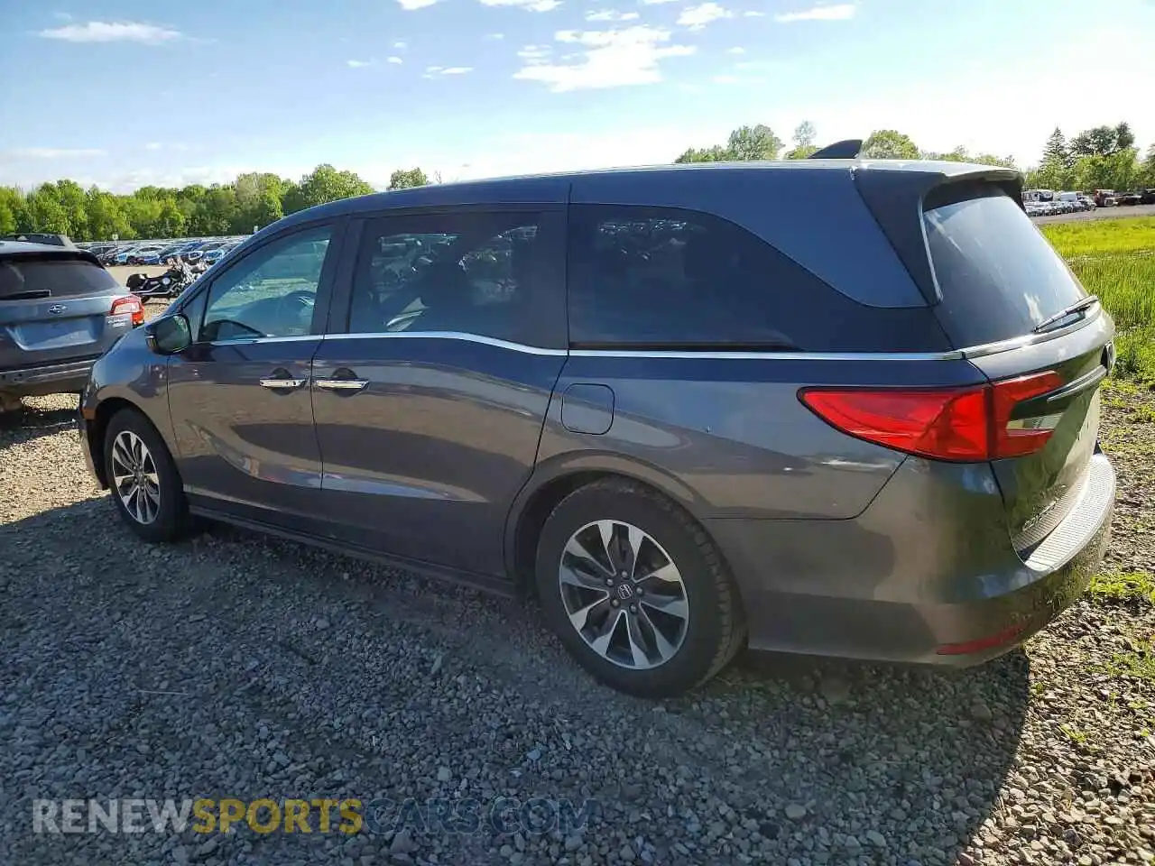 2 Фотография поврежденного автомобиля 5FNRL6H71NB053205 HONDA ODYSSEY 2022
