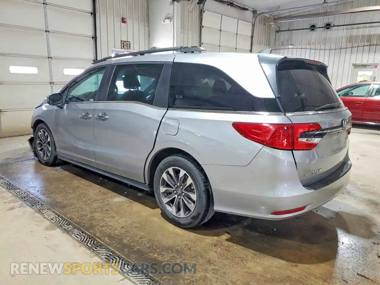 2 Photograph of a damaged car 5FNRL6H71NB059960 HONDA ODYSSEY 2022
