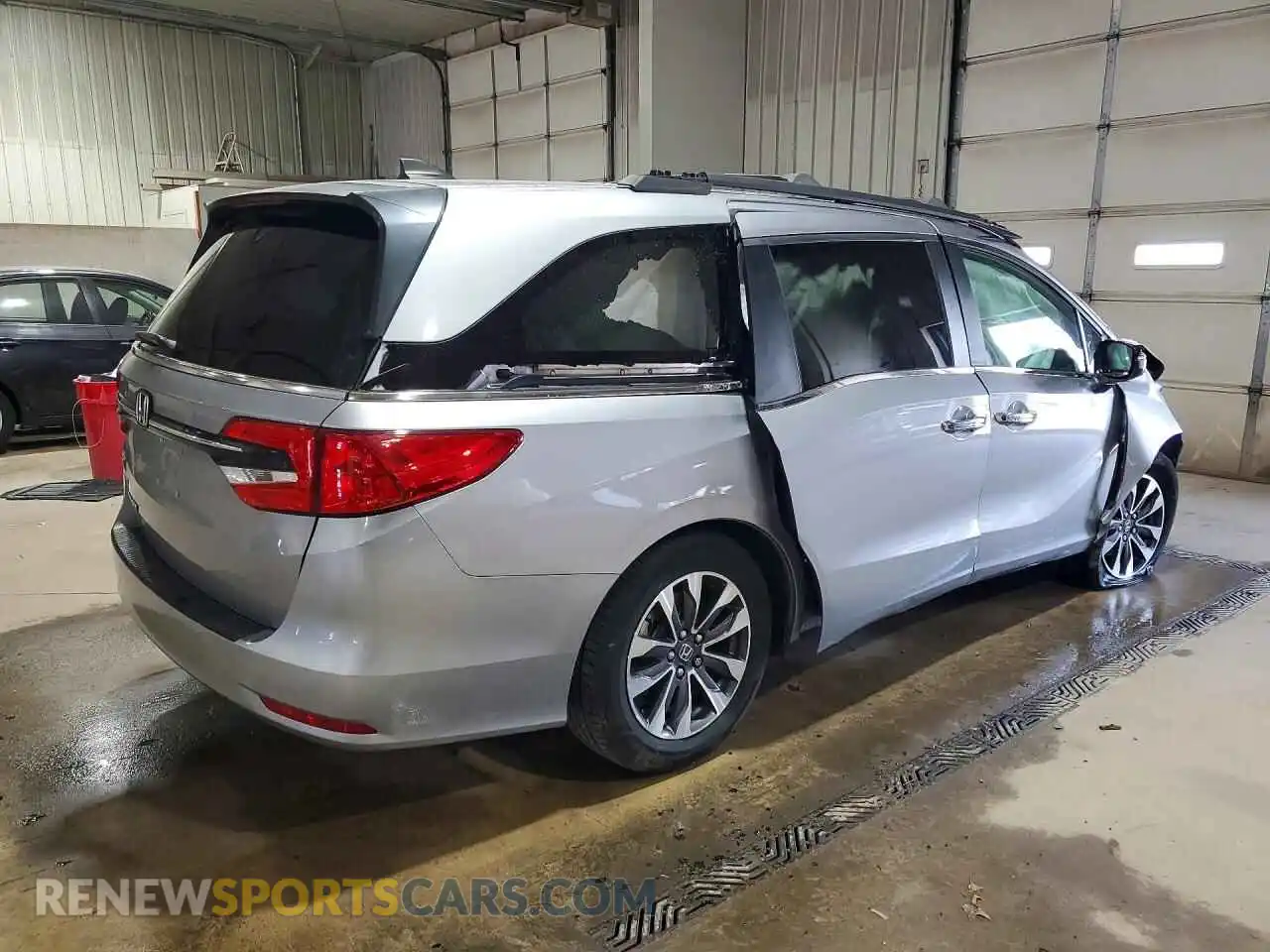 3 Photograph of a damaged car 5FNRL6H71NB059960 HONDA ODYSSEY 2022
