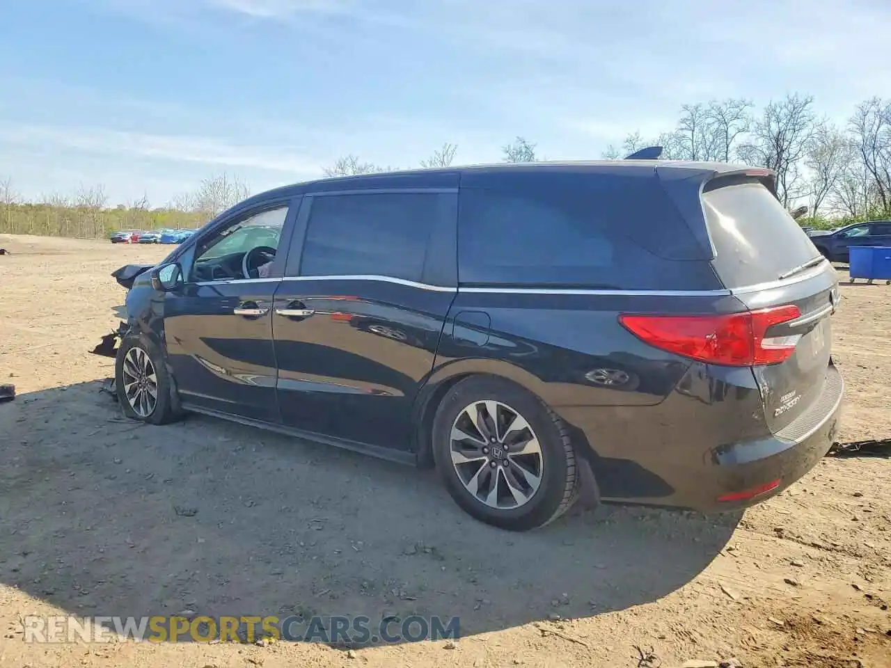 2 Фотография поврежденного автомобиля 5FNRL6H72NB003655 HONDA ODYSSEY 2022