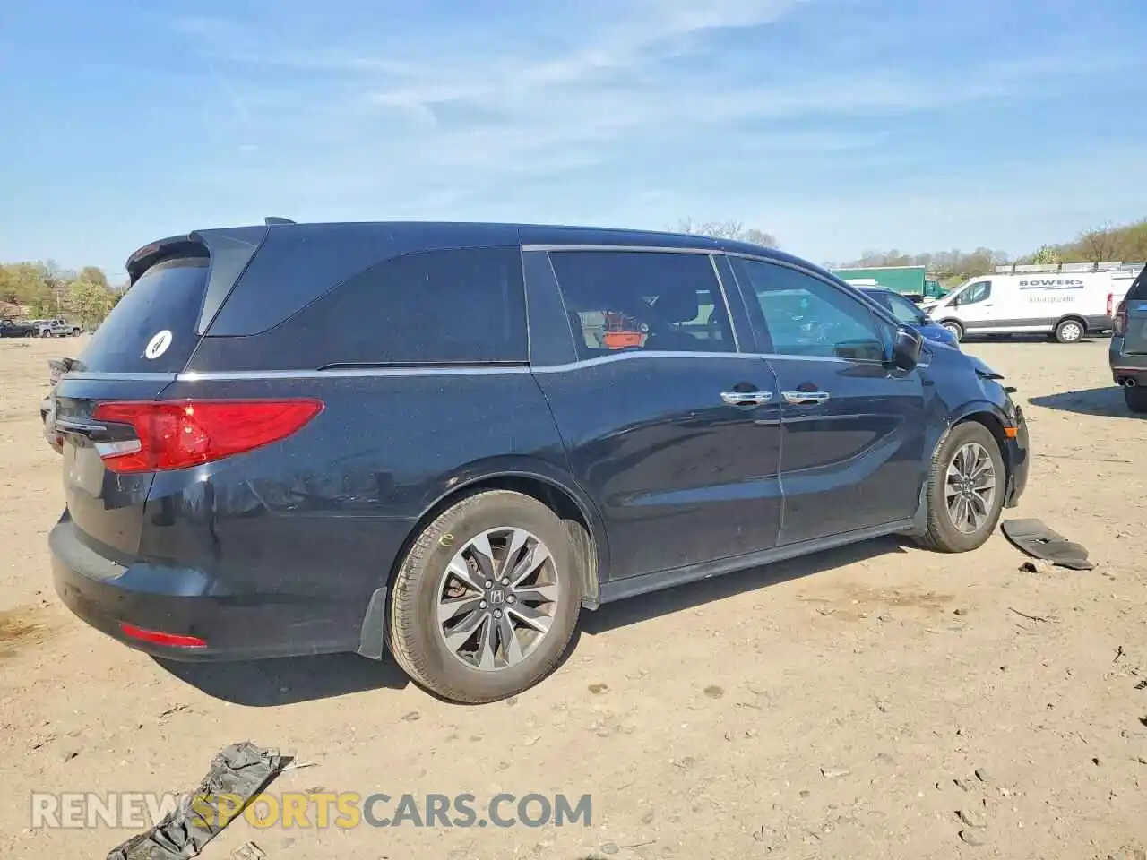 3 Фотография поврежденного автомобиля 5FNRL6H72NB003655 HONDA ODYSSEY 2022