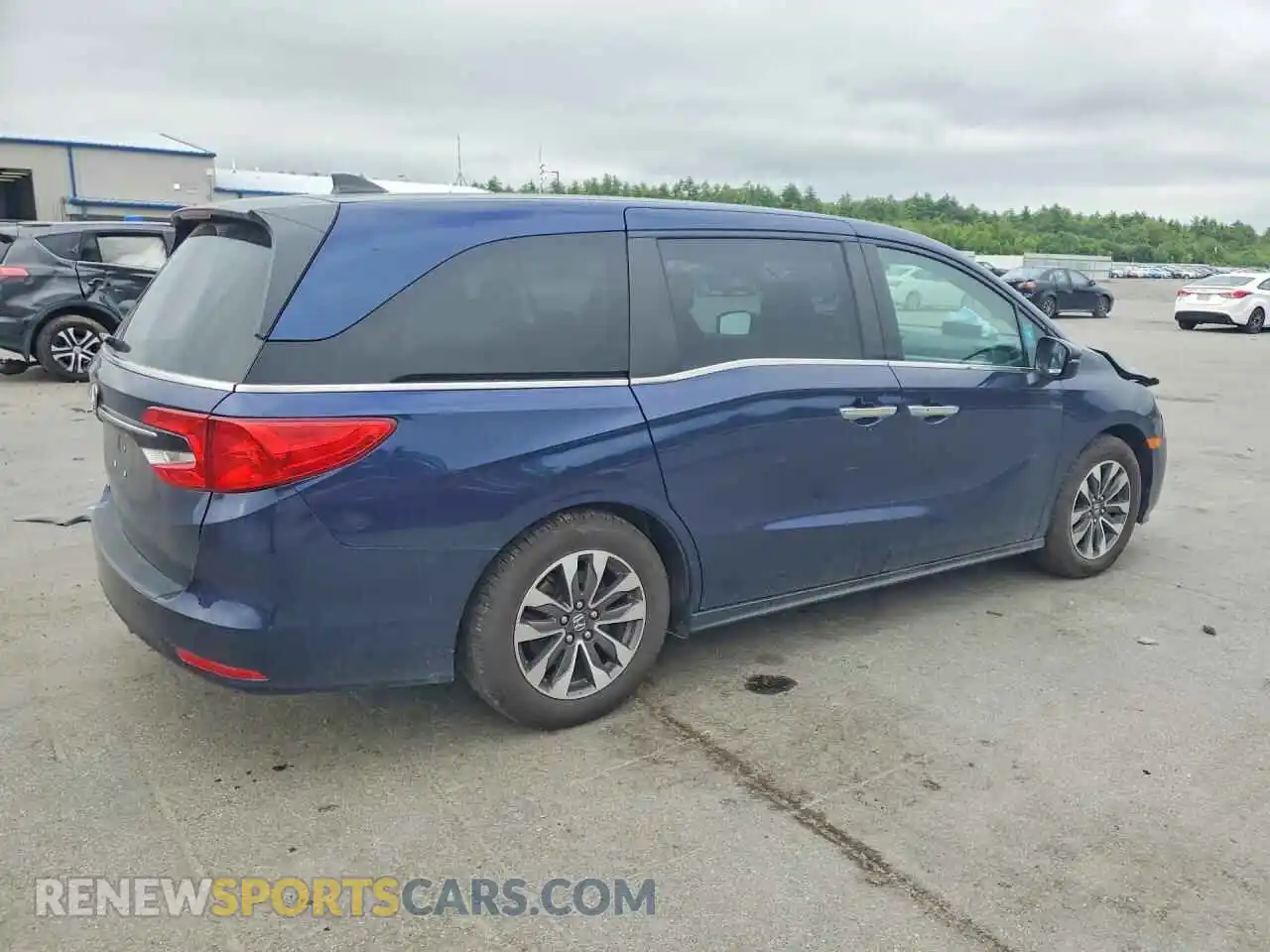 3 Фотография поврежденного автомобиля 5FNRL6H72NB006457 HONDA ODYSSEY 2022