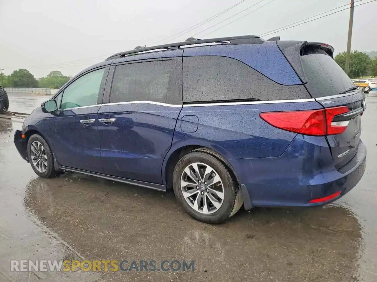 2 Фотография поврежденного автомобиля 5FNRL6H72NB021217 HONDA ODYSSEY 2022