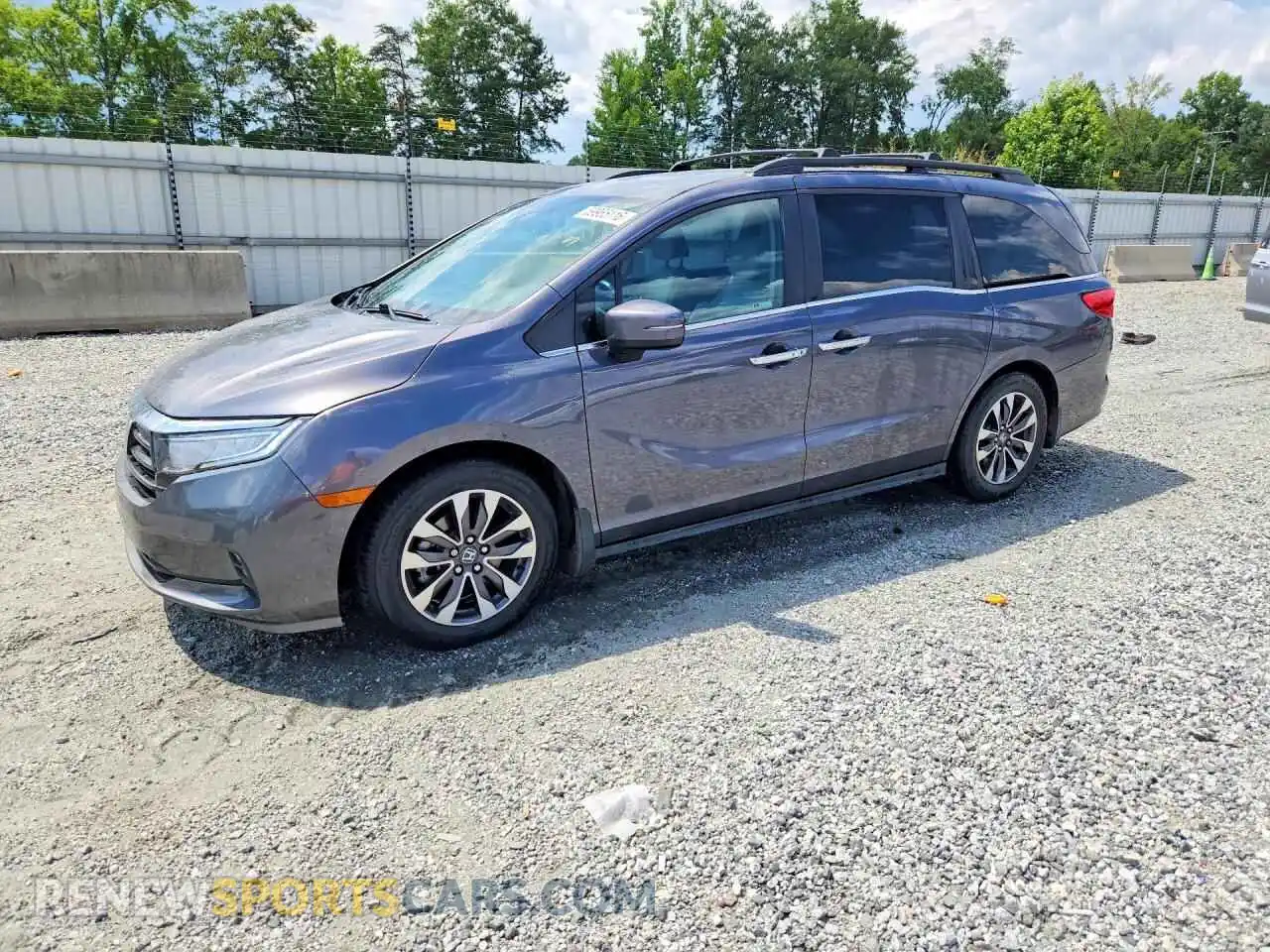 1 Фотография поврежденного автомобиля 5FNRL6H72NB036719 HONDA ODYSSEY 2022