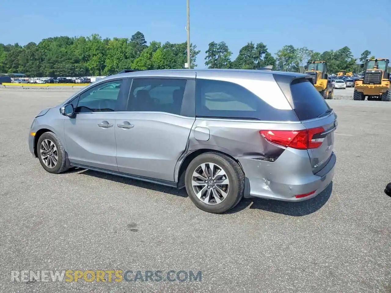 2 Фотография поврежденного автомобиля 5FNRL6H72NB055819 HONDA ODYSSEY 2022