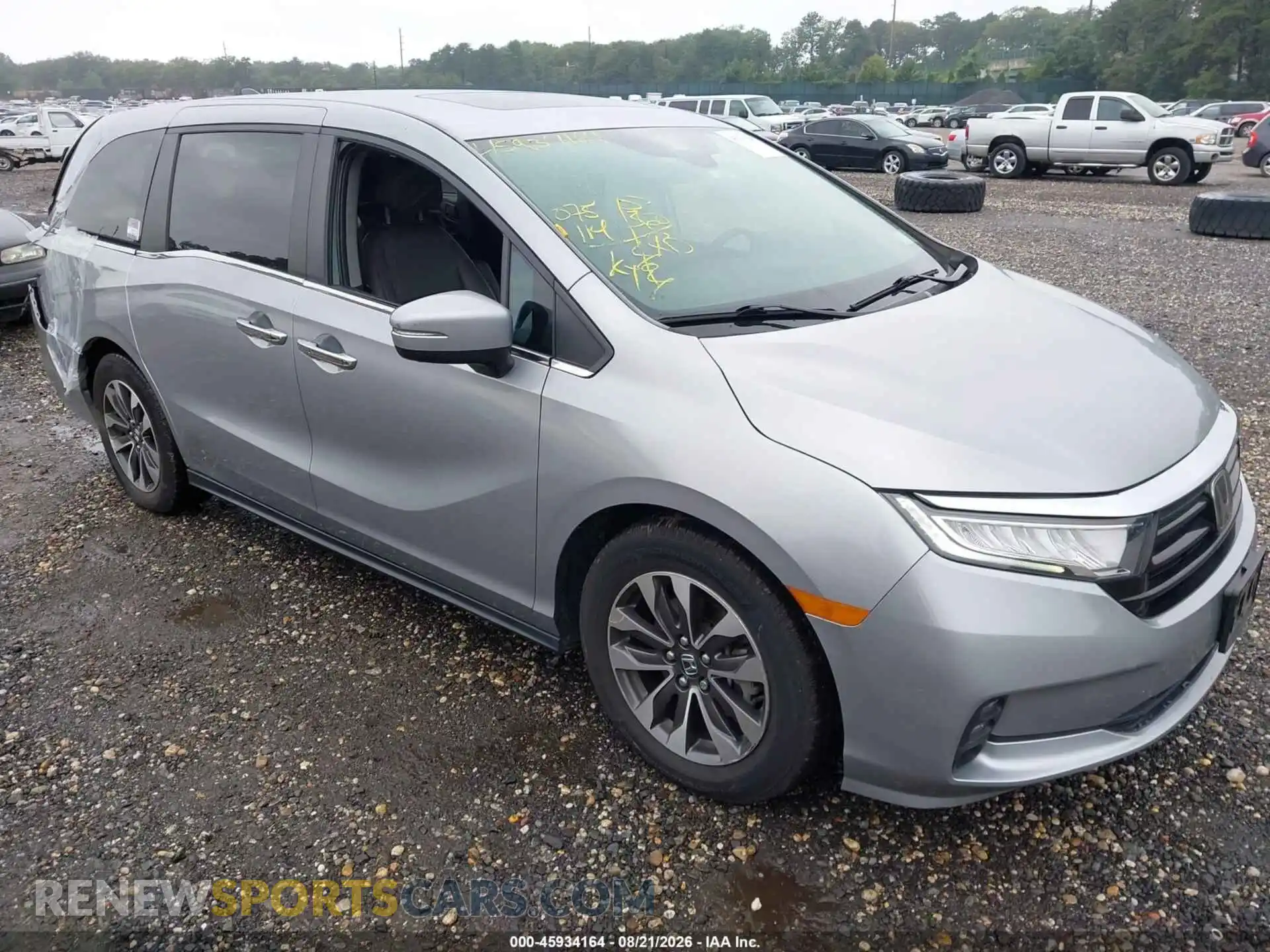 1 Фотография поврежденного автомобиля 5FNRL6H72NB059966 HONDA ODYSSEY 2022