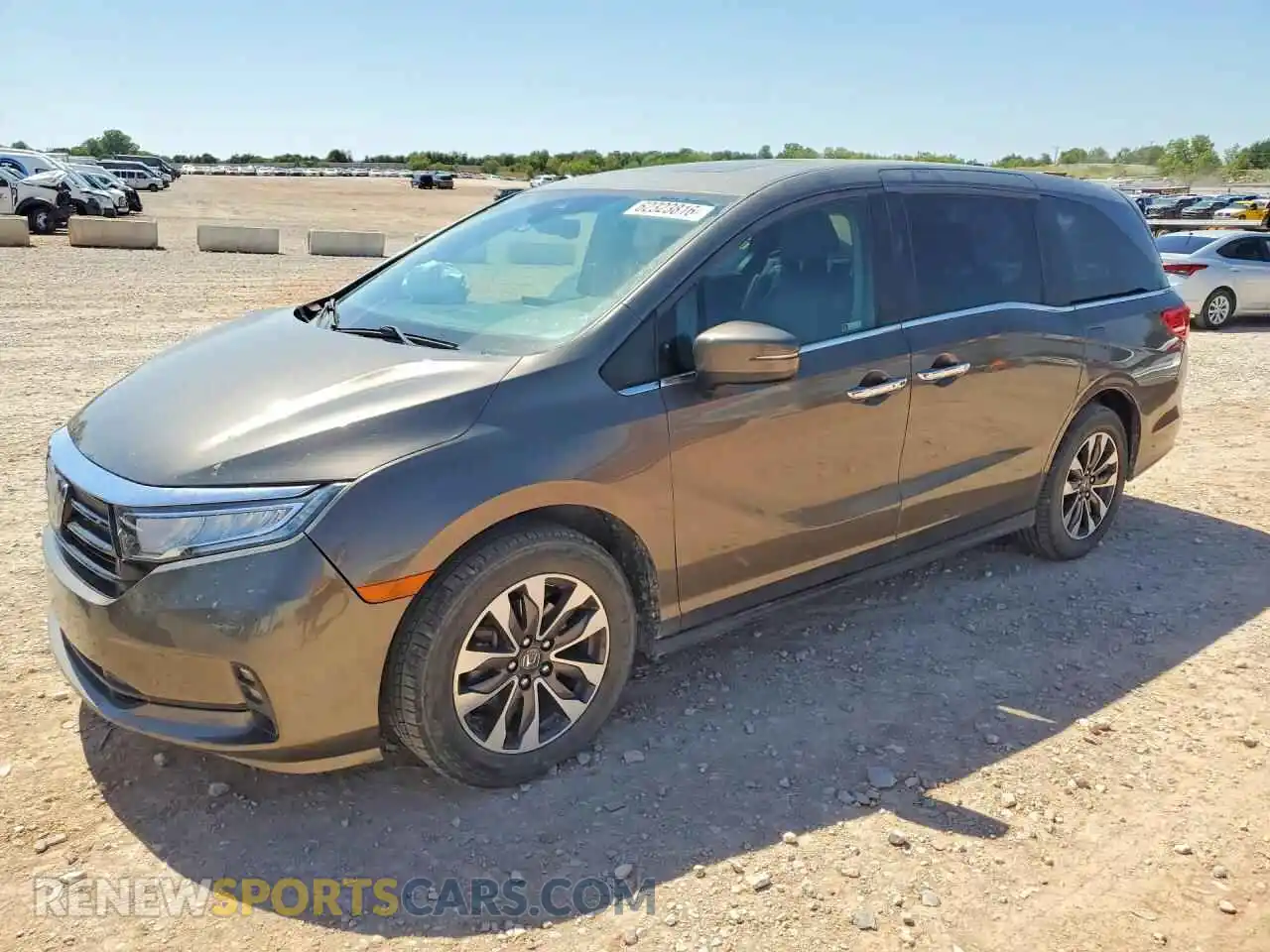 1 Фотография поврежденного автомобиля 5FNRL6H73NB013319 HONDA ODYSSEY 2022