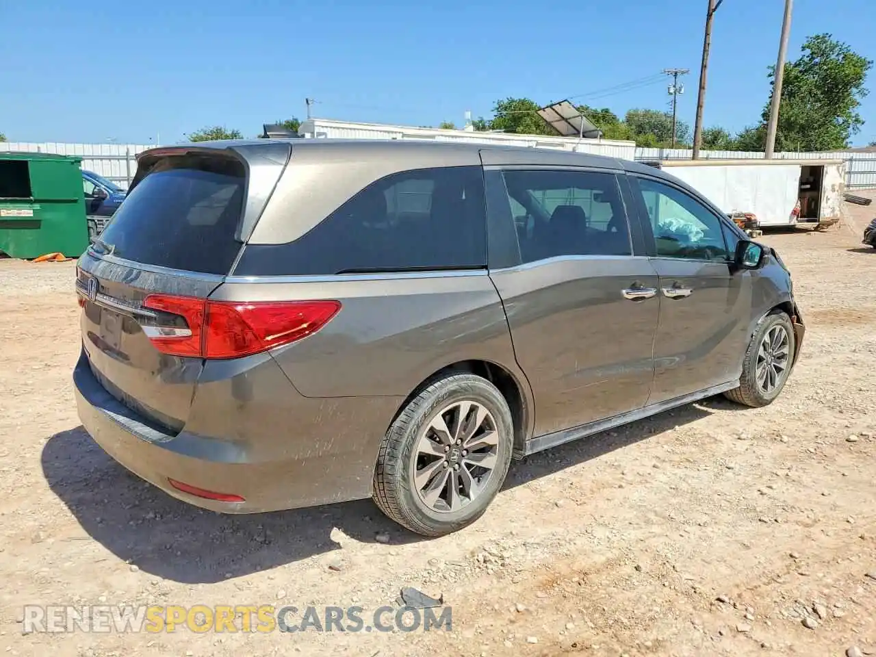 3 Фотография поврежденного автомобиля 5FNRL6H73NB013319 HONDA ODYSSEY 2022