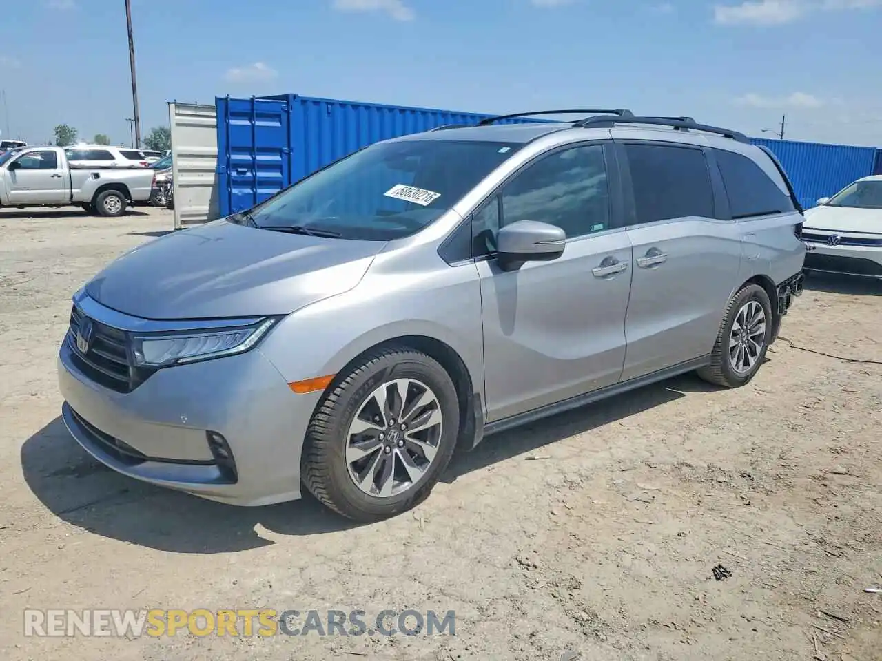 1 Фотография поврежденного автомобиля 5FNRL6H73NB014468 HONDA ODYSSEY 2022
