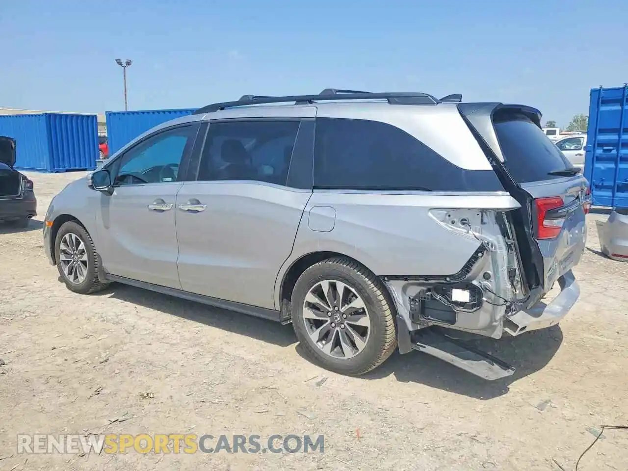 2 Фотография поврежденного автомобиля 5FNRL6H73NB014468 HONDA ODYSSEY 2022