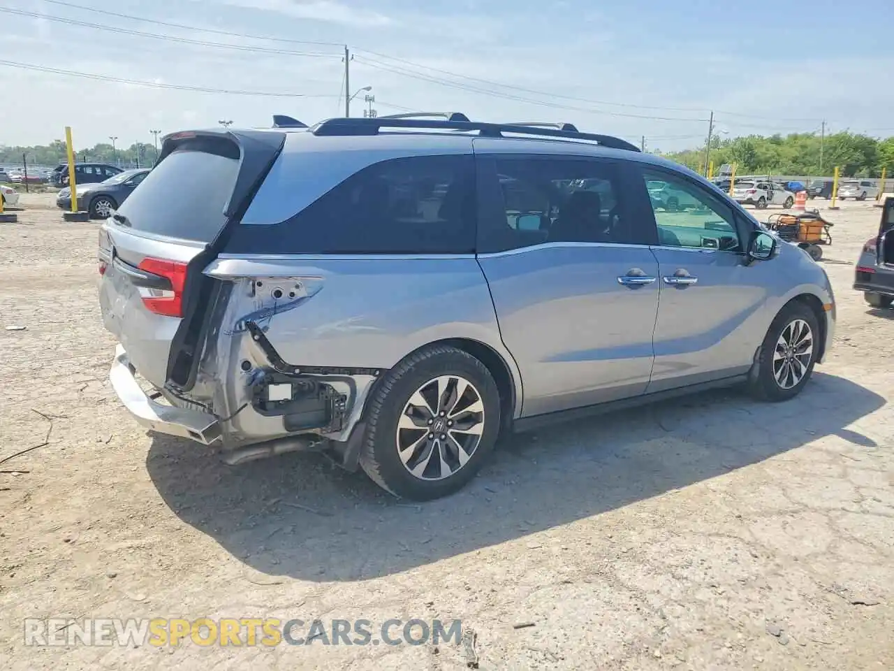 3 Фотография поврежденного автомобиля 5FNRL6H73NB014468 HONDA ODYSSEY 2022