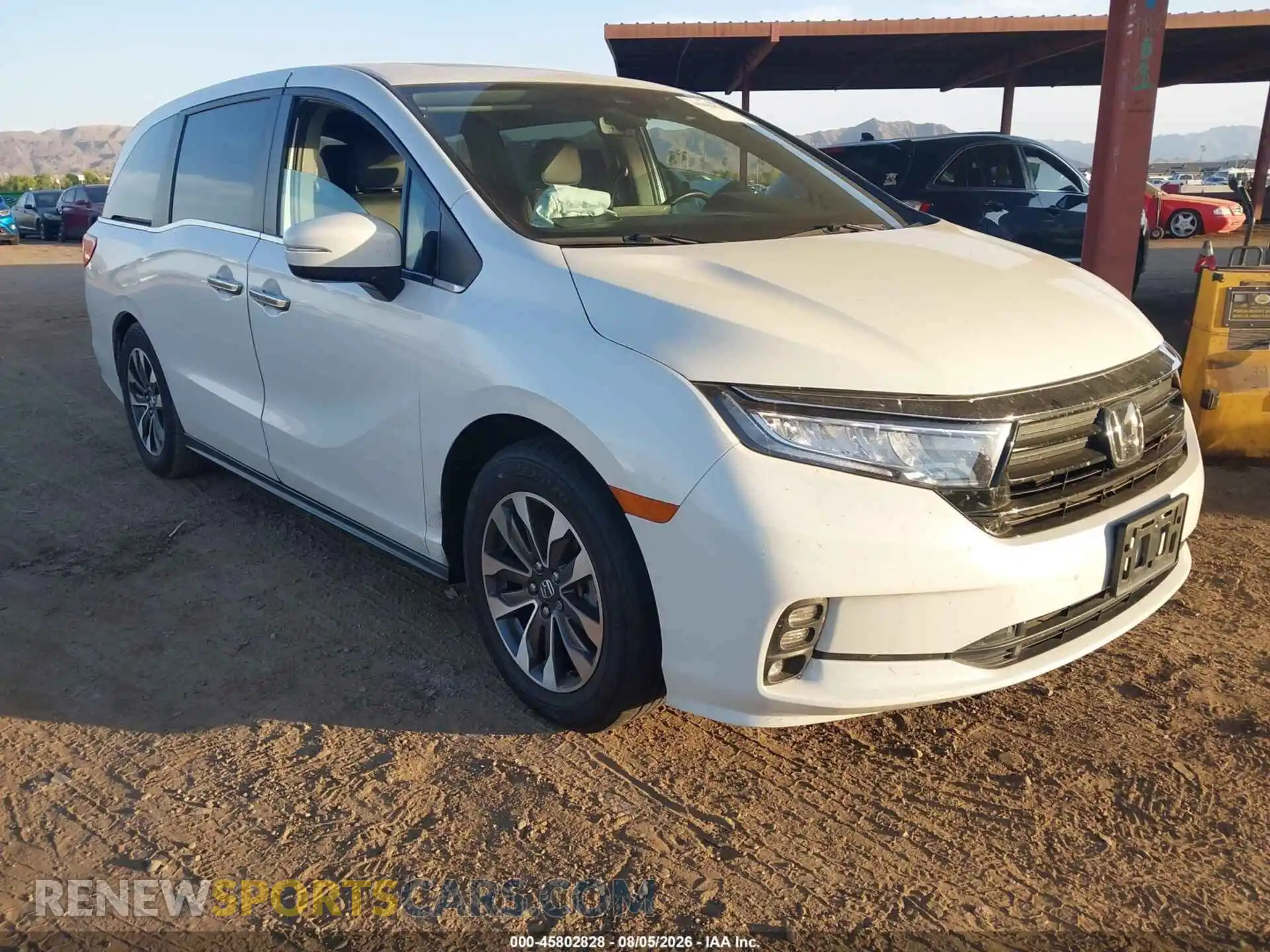 1 Фотография поврежденного автомобиля 5FNRL6H73NB064450 HONDA ODYSSEY 2022