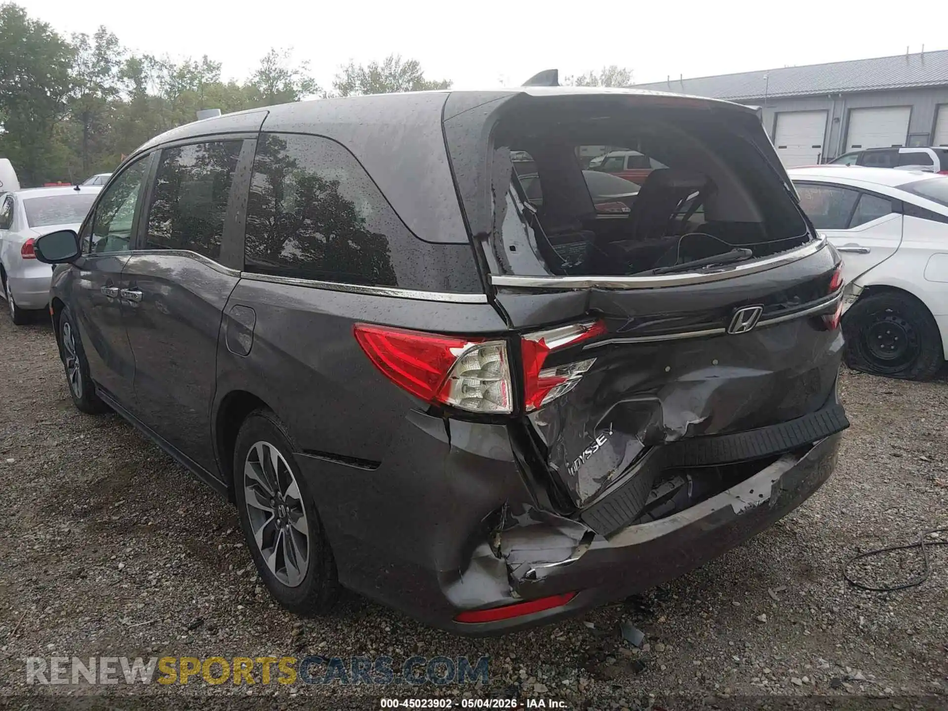 3 Photograph of a damaged car 5FNRL6H73NB065288 HONDA ODYSSEY 2022