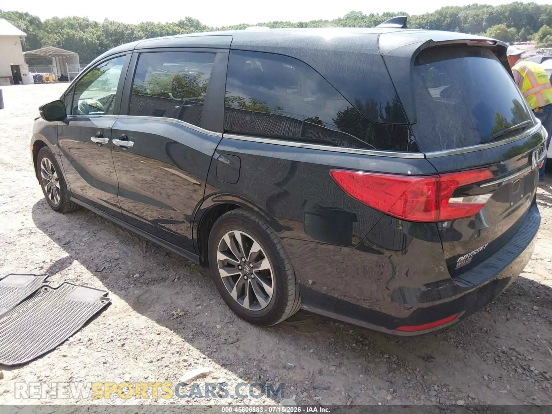 3 Фотография поврежденного автомобиля 5FNRL6H73NB066232 HONDA ODYSSEY 2022