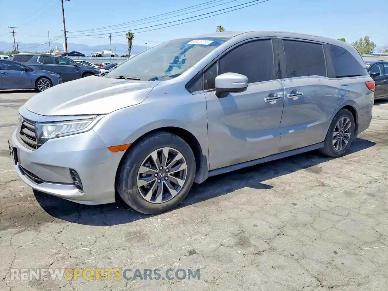 1 Фотография поврежденного автомобиля 5FNRL6H74NB001728 HONDA ODYSSEY 2022