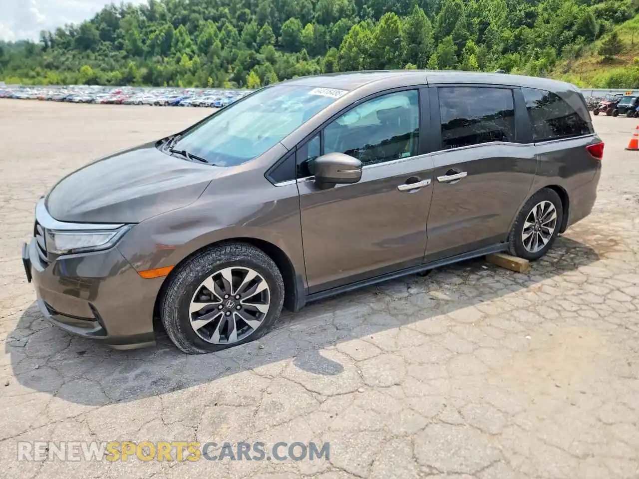 1 Фотография поврежденного автомобиля 5FNRL6H74NB020473 HONDA ODYSSEY 2022