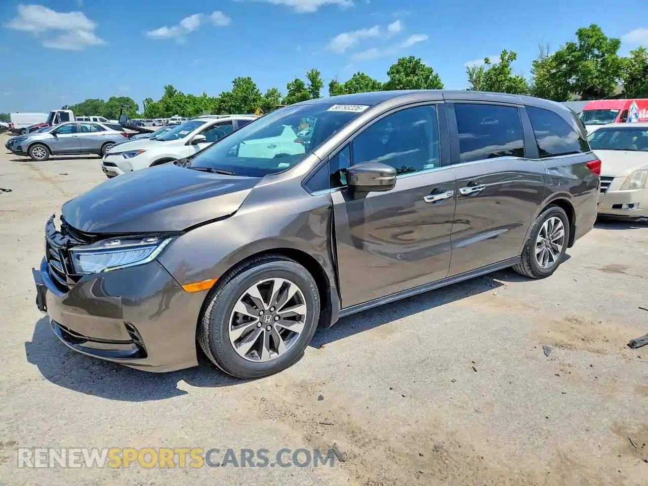 1 Фотография поврежденного автомобиля 5FNRL6H74NB034681 HONDA ODYSSEY 2022