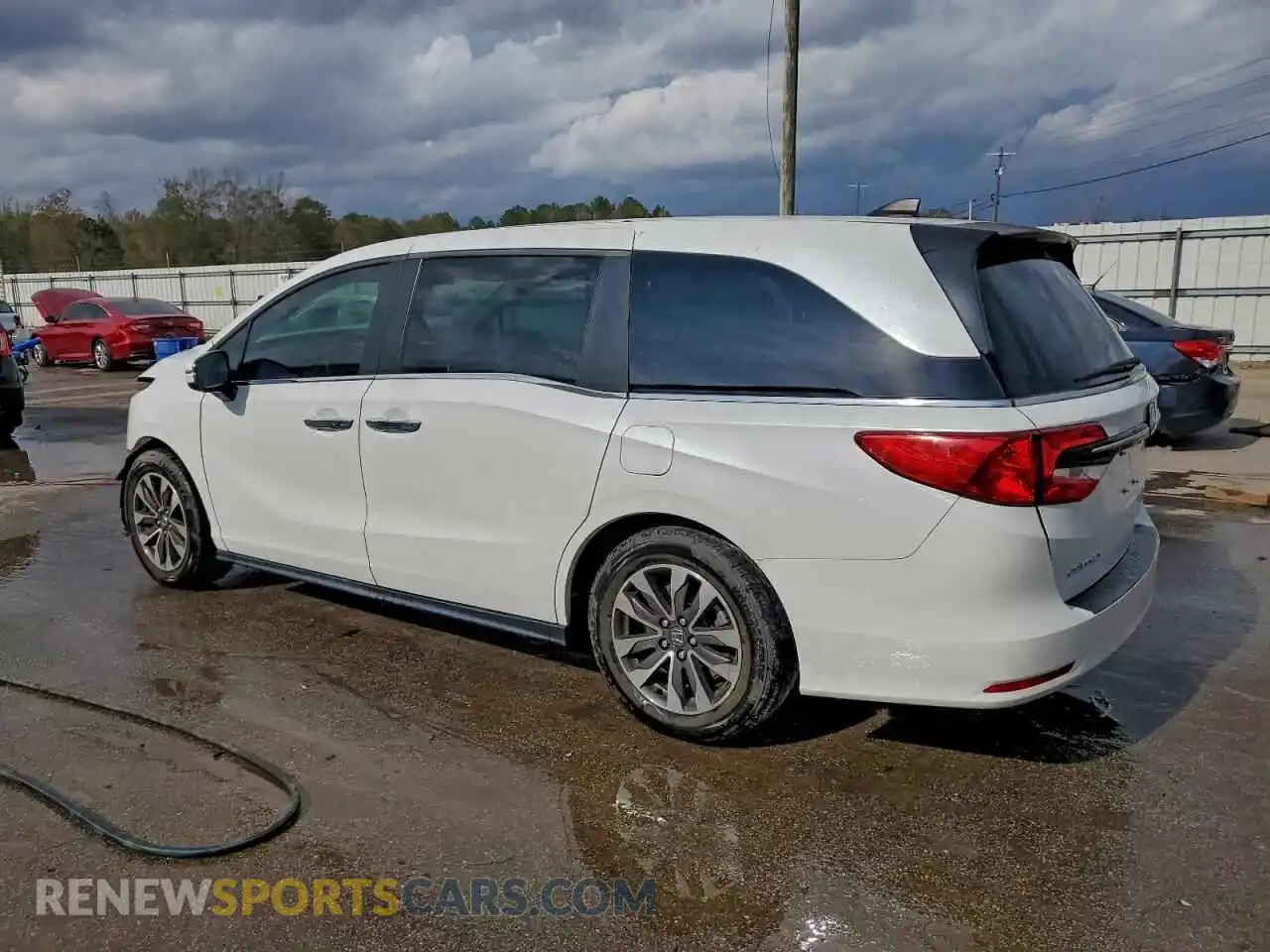 2 Фотография поврежденного автомобиля 5FNRL6H74NB036205 HONDA ODYSSEY 2022