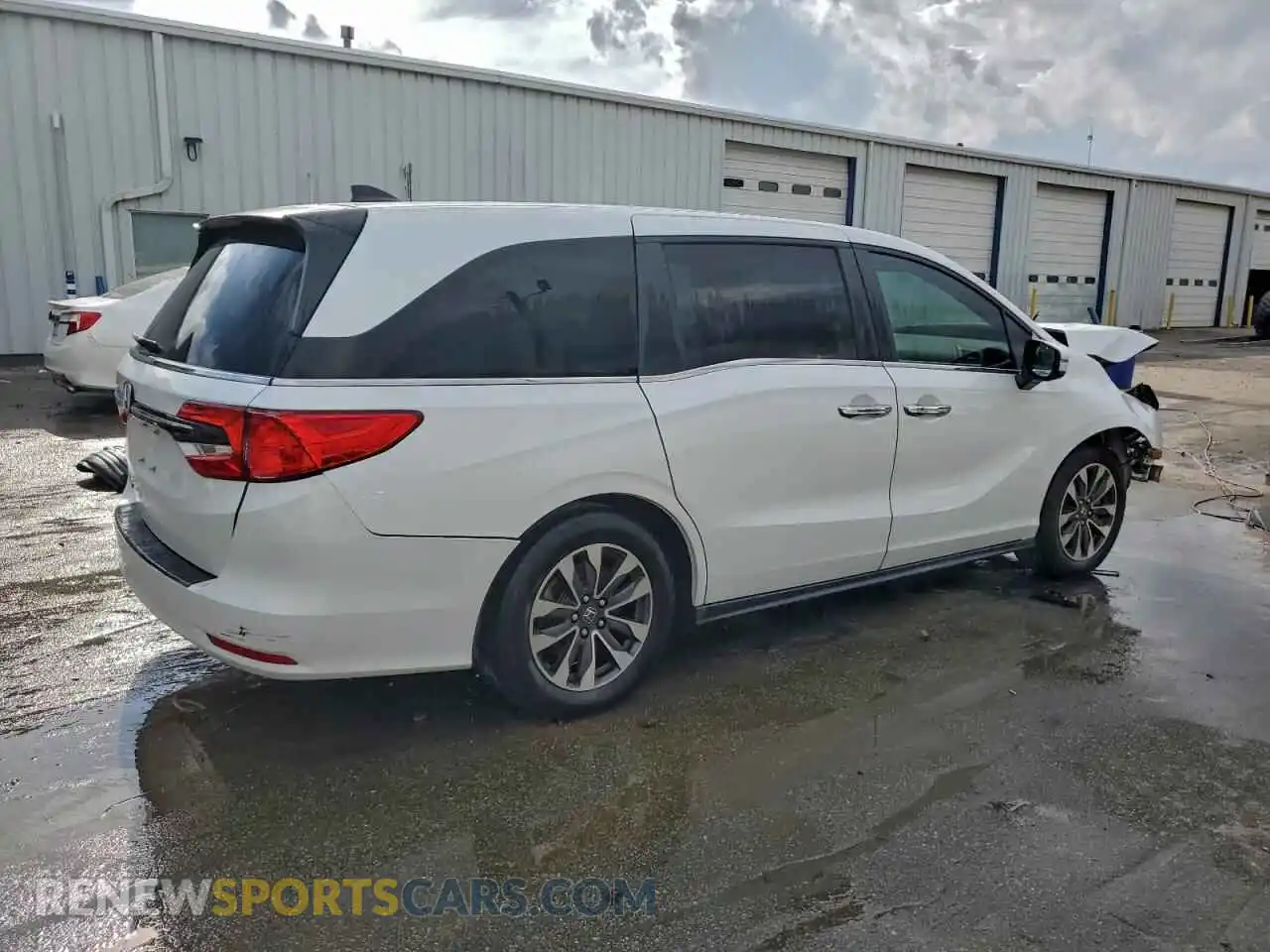 3 Фотография поврежденного автомобиля 5FNRL6H74NB036205 HONDA ODYSSEY 2022