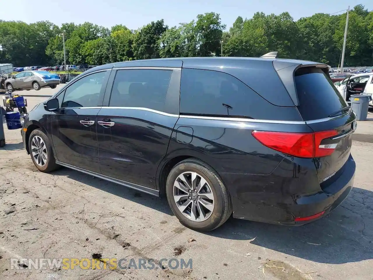2 Фотография поврежденного автомобиля 5FNRL6H74NB065722 HONDA ODYSSEY 2022