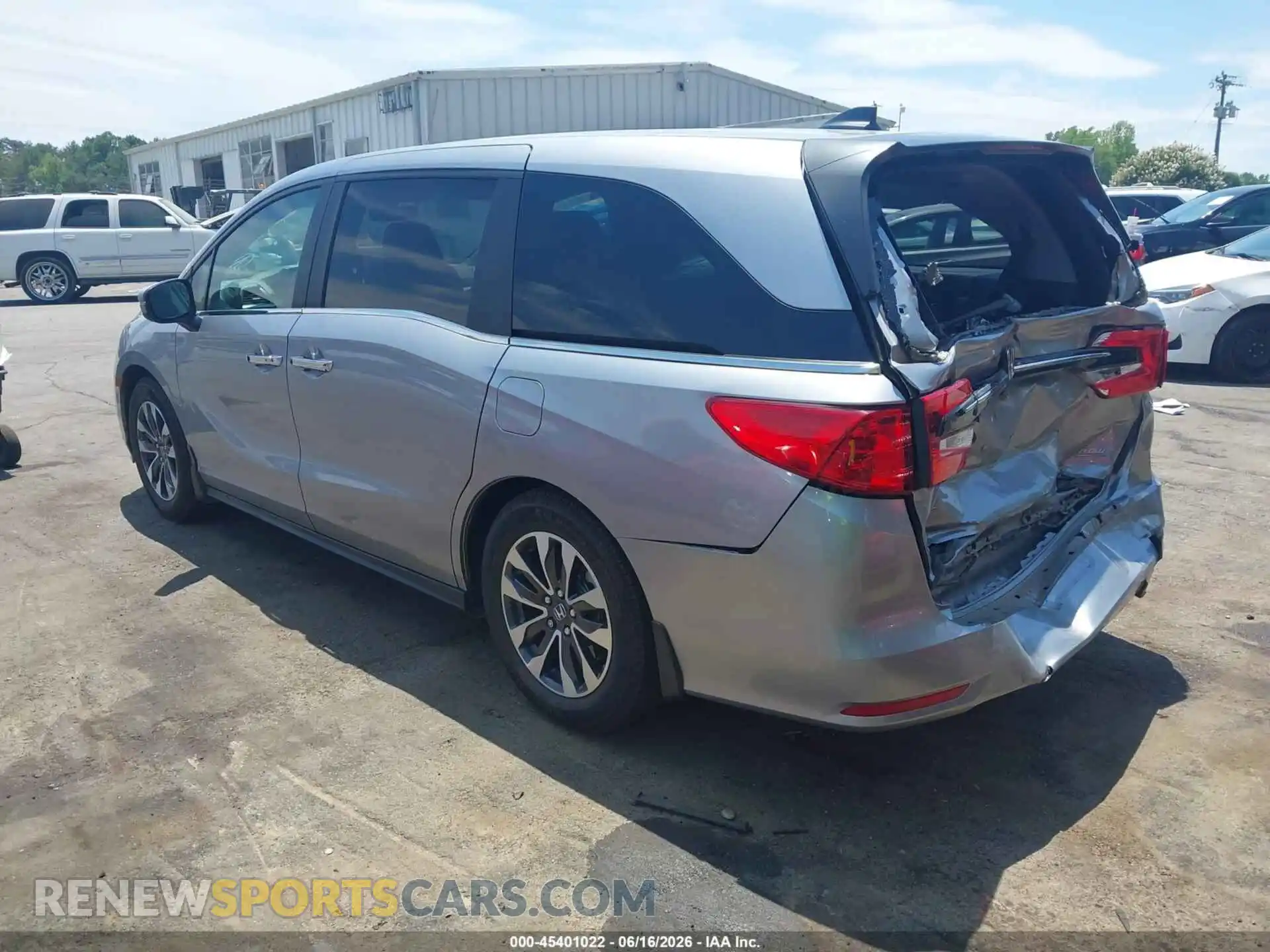 3 Фотография поврежденного автомобиля 5FNRL6H74NB069401 HONDA ODYSSEY 2022