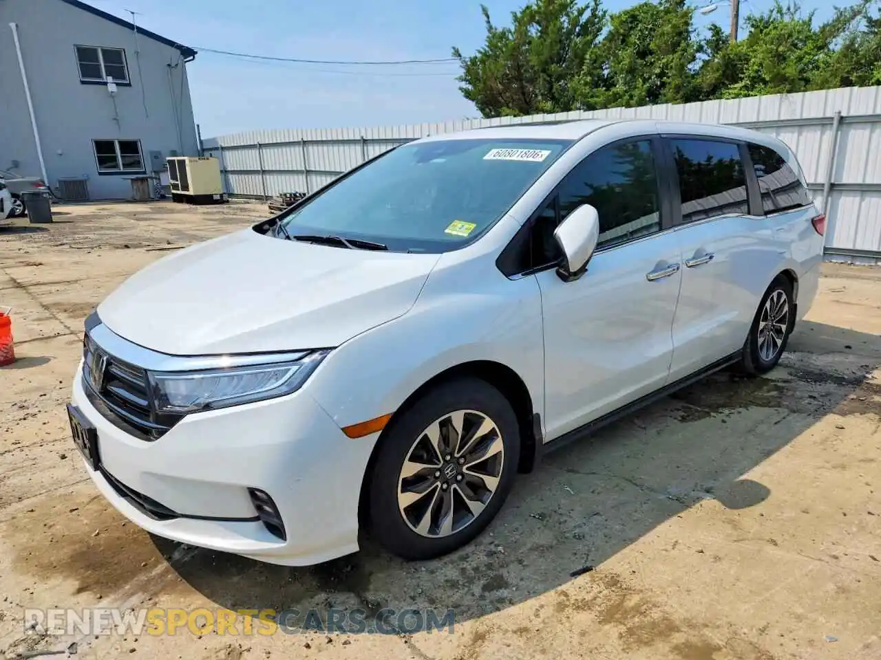 1 Фотография поврежденного автомобиля 5FNRL6H75NB027464 HONDA ODYSSEY 2022