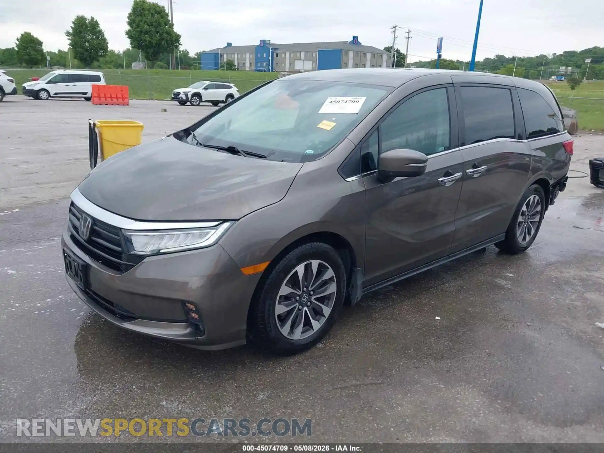 2 Photograph of a damaged car 5FNRL6H75NB034690 HONDA ODYSSEY 2022