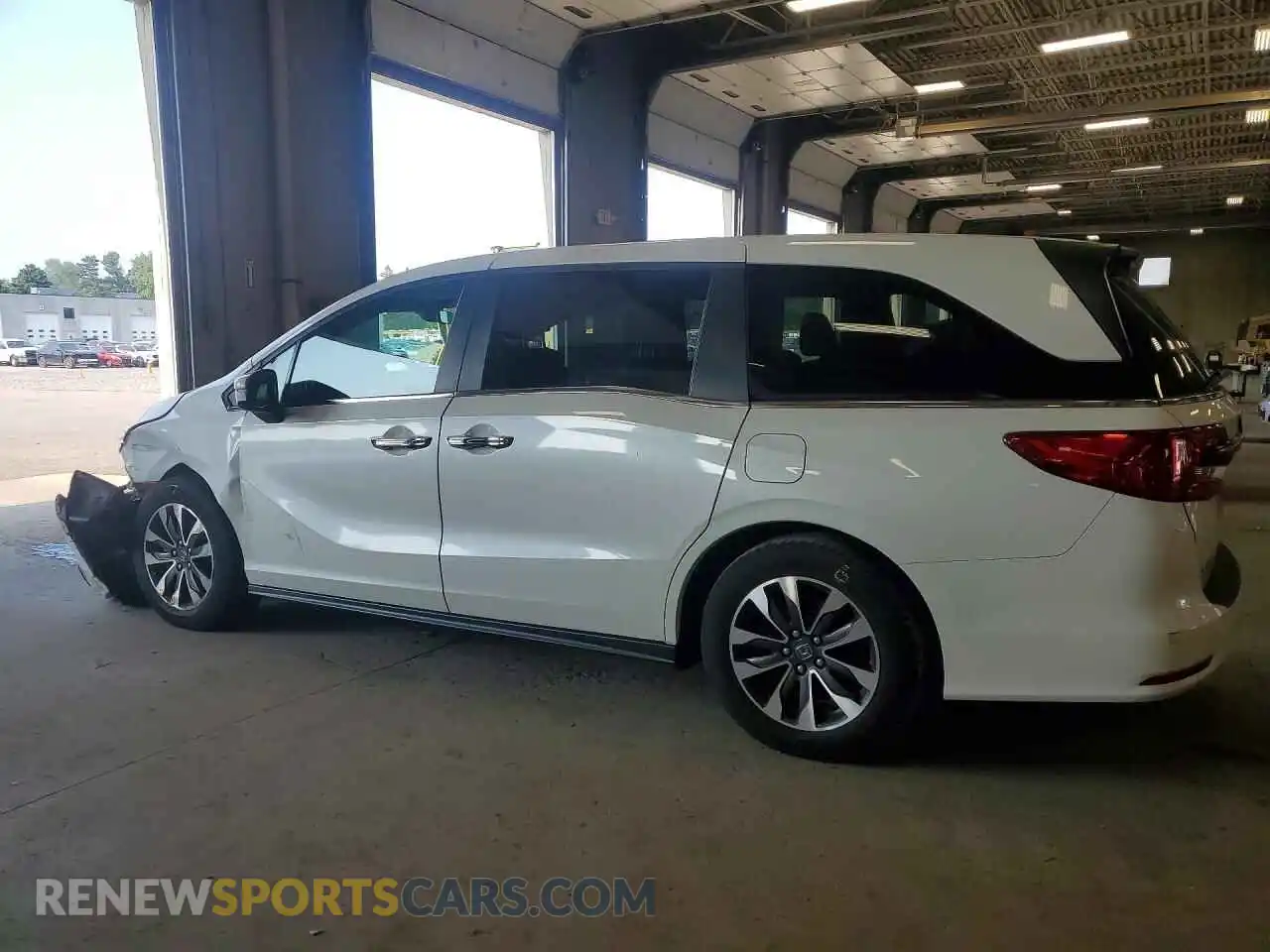 2 Фотография поврежденного автомобиля 5FNRL6H75NB047813 HONDA ODYSSEY 2022